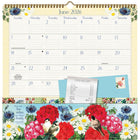 WSBL - 2026 Jardins Botaniques Note Nook  Calendrier mural Mensuel - 30,5 cm l x 30,5 cm H - Anglais-Format : 30,5 cm L x 30,8 cm H