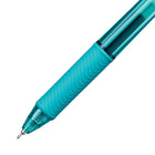 Pentel - EnerGel-X Rétractable Stylo à Encre Gel - (0,5mm) Pointe Aiguille - Encre Turquoise-0,5mm Pointe aiguille écrit des lignes précises.