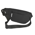 Nicci - Sac banane avec poche avant zippée - Noir-Poche zippée à l'arrière