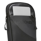 Edition22 - Signature Petit sac bandoulière - Noir-Dimensions: 6 po L x 8 po H x 1,2 po l