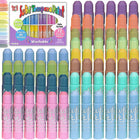 Kwik Stix - TPG692 Ensemble de bâtons de peinture à la tempera - pastel - 6 de chaque couleur - 72 unités-Peintures lavables : Pas besoin de gobelets, de tabliers, d'eau ou de pinceaux lorsque vous utilisez ces peintures lavables. Ces stylos de peinture à tempera se lavent facilement pour que vous n'ayez pas à vous soucier du désordre.