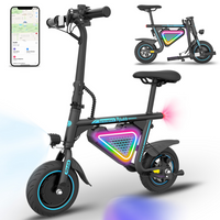 Gyrocopters - Trottinette électrique pour enfants Radi8 - Vitesse 25 km/h - Autonomie 20 km - Éclairage LED - Noir-Découvrez l'alliance parfaite entre sensations fortes et sécurité avec le véhicule électrique Gyrocopters Radi8. Conçu spécialement pour les jeunes explorateurs