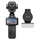 DJI - Osmo Pocket 4P Pack standard-Capteur CMOS de 1 pouce et plage dynamique de 17 diaphragmes, double caméra avec 4 focales, objectif 60 mm pour des portraits naturels