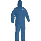 Kimberly-Clark Professional - Combinaisons Kleenguard A20, 2T-Grand, Bleu, Sms, paquet de 10-Couleur Bleu