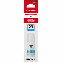 Canon - Bouteille d'encre cyan GI-23 pour imprimante PIXMA G620-Cyan