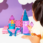 Magna-Tiles - Ensemble de construction magnétique Castle de 25 pièces-Idéal Pour Les Cadeaux: Un cadeau idéal pour les enfants de plus de 3 ans qui aiment l’espace. 