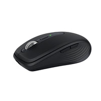 Logitech - MX Anywhere 3S Souris compacte sans fil - Noir-Suivi sur Toutes les Surfaces : Travaillez sur n'importe quelle surface, même sur du verre (1), avec la Souris Bluetooth MX Anywhere 3S - grâce au capteur 8K DPI pour une expérience de suivi fluide.