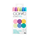 Copic - Ciao marqueurs à encre double pointe - pastels - lot de 6-cohérence et qualité des couleurs