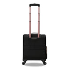 TUCCI Italy - Abito Valise souple 16 pouces à spinner à 360 degrés, Bagage à main - noir-4