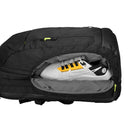 Swissdigital - Sac à dos noir JAVA SE avec localisateur SDD-PRATIQUE ET CONFORTABLE - Comme une valise classique, elle possède une poche s'ouvrant à 90-180 degrés. Elle est ainsi extrêmement pratique à l'aéroport et permet de retrouver rapidement tous les objets qu'elle contient au quotidien.