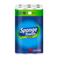 SpongeTowels - éponges géantes Ultra au choix - Paquet de 12-2 plis