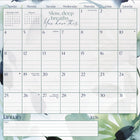DateWorks - 2026 Calendrier Mural Magnétique Familial 16 Mois - 12 po x 12 po - Chanson Murmurée - Anglais -Janvier 2026 - Décembre 2026