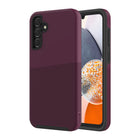 AXS - PROTech Plus étui mince anti-choc avec double couche pour Samsung Galaxy A15 - Sangria-Résistant aux chutes jusqu’a 10 pieds