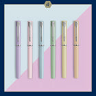 Waterman - Stylo plume Allure - finition laquée pastel mat - couleur peut varier - plume fine - encre bleue-Fourni avec une encre pour stylo plume d’un bleu intense