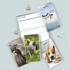 Blueline - Agenda Mensuel De Poche 18 Mois De Juillet 2026 À Décembre 2027 - 6 1/2 po H x 3 1/2 po l - Motif Animaux - Bilingue-Fabriqué au Canada