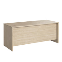 Bush Business Furniture - Bureau Studio C 72 po L x 30 po P, Orme Naturel (SCD272NE)-La finition stratifiée thermofusionnée durable protège le bureau des rayures et des taches