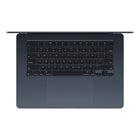Apple - Portatif MacBook Air 15 po - Puce M4 - SSD 256 Go - Mémoire unifiée 16 Go - Minuit - Anglais-Conçu Pour Apple Intelligence - Apple Intelligence est un système d’intelligence personnelle qui vous aide à écrire, à vous exprimer et à en faire plus sans effort. Avec des protections de la vie privée révolutionnaires veillant à ce que personne d’autre n’ait accès à vos données – pas même Apple. Apple Intelligence à venir en français début avril
