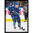 Elias Pettersson 20x29 sur toile Canucks Action-V - Toile encadree - 22" x 31"-Impression sur toile de qualité supérieure avec bordures enveloppées