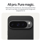 Google - Pixel 9 Pro - 128 Go - Noir volcanique -Bell and Virgin Plus-Une première pour le zoom vidéo Pixel : Le Pixel 9 Pro offre un puissant téléobjectif et un traitement vidéo avancé pour des vidéos fluides de haute qualité avec un zoom jusqu'à 20x avec Zoom haute résolution pour vidéo.