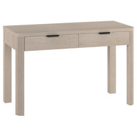 Hudson&Canal - Bureau Lonsdale 48'' - Aulne Blanc-Un design contemporain moderne pour votre bureau à domicile, votre coin cuisine, votre bureau et plus encore
