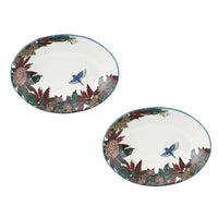Maxwell & Williams - Reminisce Bol de Service Ovale - 32 x 23 cm - Paquet de 2-Lave-vaisselle