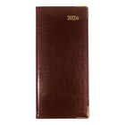 Brownline - 2026 Agenda hebdomadaire de poche Executive - 6-7/8 po x 3-3/16 po - Couleurs assorties - Trilingue-Sections ombragées pour les priorités et notes spéciales