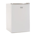 BLACK+DECKER - 2,5 pi³ Mini-frigo autonome avec congélateur, blanc-Certifié Energy Star : Ce réfrigérateur compact avec congélateur utilise le réfrigérant R600a et est certifié ENERGY STAR, utilisant des compresseurs à haut rendement qui créent moins de chaleur et consomment moins d'énergie