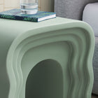 Modway - Jorin Gribouillis Table d’appoint - Sage-Tablette acrylique mobile
