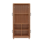 Manhattan Comfort - Jodie 31 po Bibliothèque Mid-Century Moderne - Érable - Lot de 2-Nettoyage : Dépoussiérez avec un chiffon doux et sec ou utilisez un chiffon en microfibre. Pour un nettoyage en profondeur, utilisez un nettoyant et un produit de polissage spécifiques au bois. . À éviter : Les produits chimiques agressifs, l’humidité excessive ou les chiffons abrasifs. . Entretien : Gardez à l’abri de la lumière directe du soleil et éloigné des sources de chaleur ou de froid extrêmes pour éviter toute défo