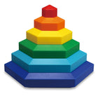 Popular Playthings - PPY19000 Jeu d'empilage Hexacus-Couleurs et morceaux assortis