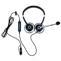 Spracht - Casque binaural supra-auriculaire-Compatibilité : Appareils Bluetooth, PC/Mac et ordinateurs portables pour Softphone via USB pour Zoom, Skype, Skype Entreprise, 3CX et autres applications de conférence et VoIP.