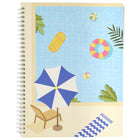 Merangue - Carnet de conception - 8 x 10 po -  ligné - 80 feuilles - piscine-80 feuilles lignées par cahier