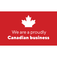 Staples - Cartes professionnelles « We are a proudly Canadian business » - fini lustré - 2 x 3 1/2 po - Anglais - Paquet de 250-Finition : Conception lustrée 14 pt sur le recto et mat blanc inscriptible au verso