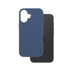 PanzerGlass - CARE Case Fashion MagSafe iPhone 16 - Bleu-Audacieusement élégant, design mince et prise en main agréable.