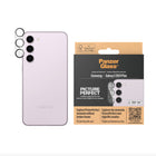 PanzerGlass - Protecteur d'objectif d'appareil photo pour Samsung Galaxy S24 Plus - Noir-Sans traces de doigts - Couche oléophobe qui réduit les traces de doigts