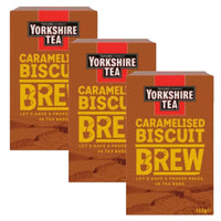 Taylors of Harrogate - Thé Infusé Biscuit Caramélisé - 40 sachets - Paquet de 3-Toute la joie du thé et des biscuits, sans le biscuit