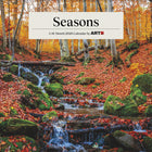 DateWorks - 2026 Calendrier Mural 16 Mois - 12 po x 12 po - Saisons - Anglais -12,00" x 12,00"