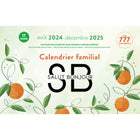 Les Éditions de l'Homme - Calendrier Familiale Salut Bonjour 2024-2025 - Français-Calendrier