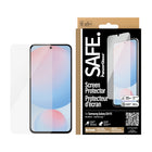 PanzerGlass- SAFE Ultra-Wide Fit Protecteur d'écran pour Samsung S24 FE - Transparent (Bilingue)-Garde votre appareil à l'abri de vos tâtonnements, chutes et fissures quotidiens