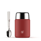 Minimal - Contenant à nourriture isolé, 500 ml, pêche Echo-Fabriquée en acier inoxydable de qualité alimentaire 18/8 à l’intérieur et à l’extérieur