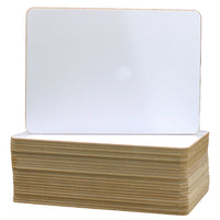 Flipside Products - Tableau effaçable à sec, 5 po x 7 po, paquet de 24-Mini tableau économique sans cadre avec une surface effaçable à sec sur un côté, idéal pour les petits rappels
