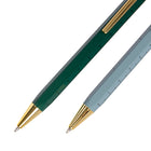 General Supply Goods + Co - Stylos règle - 1,0 mm - Bleu et vert - Paquet de 2-Pointe de 1 mm (moyenne)