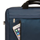 Vangoddy - Adler Sac messager pour ordinateur portable jusqu'à 15,6 po - Bleu marine-Dimension : 16,25 po L x 12,75 po l x 2,5 po H