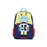 Bondstreet - sac à dos pour ordinateur portable 14" pour enfants - imprimé robot-Ce sac à dos est doté d'un compartiment principal spacieux qui permet de ranger les objets essentiels