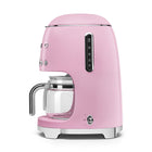 SMEG - Cafetière 10 - rose-Machine à café filtre : prépare jusqu'à 10 tasses