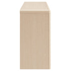 Modway - Evren 4 portes Vitrine de rangement sur le buffet - Ash-Glissières de plancher sans marquage
