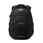 Swissdigital - Sac à dos noir NEPTUNE avec localisateur SDD-SDD FINDER - Équipé de SDD Finder, compatible avec le réseau Localiser d'Apple et le système Android. Si vous perdez vos objets de vue, vous pouvez les localiser facilement et à tout moment grâce aux applications Localiser d'Apple et Swissdigital Design. De plus, une alarme sonore jusqu'à 110 dB peut être activée à distance pour les retrouver ou alerter les autres. Le SDD Finder permet une interaction Bluetooth continue entre votre appareil mobile 