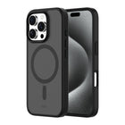 AXS - PROShield Étui testé contre les chutes compatible MagSafe pour Apple iPhone 16 Pro - Fumé-Coin renforçis absorbent les chocs en créant un coussin d’air entre l’appareil et les surface