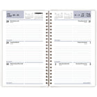 AT-A-GLANCE - Agenda scolaire de bureau hebdomadaire 2025-2026 - 8 po H x 4 7/8 po l - assorties - bilingue-Horaires hebdomadaires