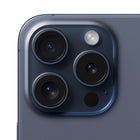 Apple - iPhone 15 Pro 6,1 po ecran Liquid Retina, 128 Go, Titane bleu, déverrouillé-Puissant Système Caméra Pro : Sept objectifs pro qui décuplent vos options de cadrage. Captez des images extra haute définition riches en couleurs et en détails avec la caméra principale 48 Mpx. Et prenez des gros plans plus nets d'encore plus loin avec la caméra téléobjectif 3x d'iPhone 15 Pro
